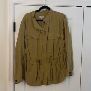 LOFT Women's Khaki Utility Jacket